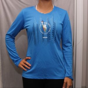 NYC marathon dry fit long sleeve